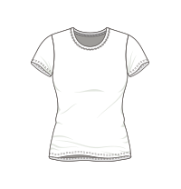 WOMEN’S SLIM FINE JERSEY TEE