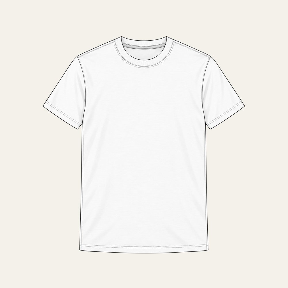Apex Short Sleeve Crew flat lay