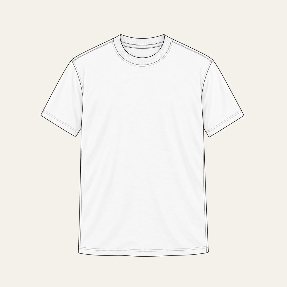 Forge Short Sleeve Crew flat lay