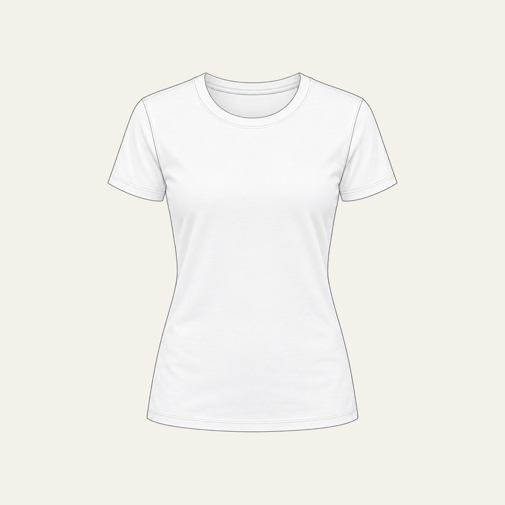 Women's Apex Short Sleeve Crew flat lay