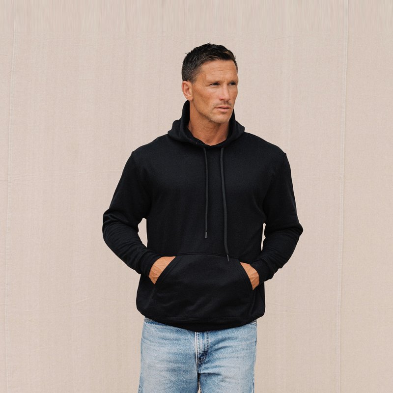 Nomad Fleece Hoodie on model